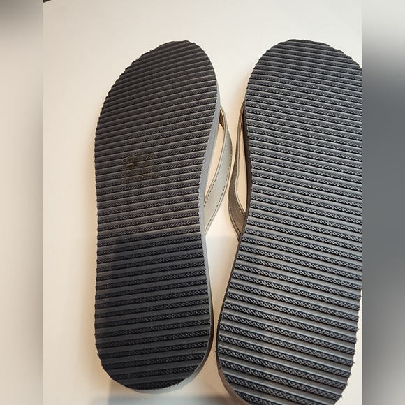 Dream Pairs New Gray Flip Flops  Comfortable Beach Sandals Womens Size 8 - Picture 5 of 6